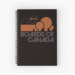 Aquarius Boards of Canada Classic Spiral Notebook