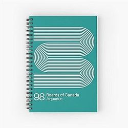 Boards of Canada - Aquarius Classic Spiral Notebook