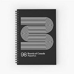 Boards of Canada Spiral Notebook