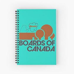 Aquarius Boards of Canada Notebook