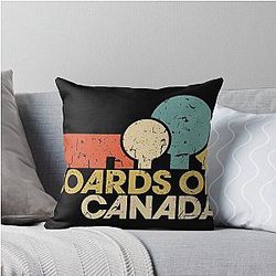 BOARDS OF CANADA in Cramped Quarters Throw Pillow