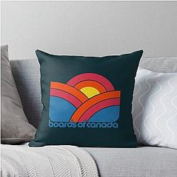 Boards of Canada Minimal Throw Pillow