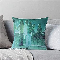Boards of Canada music has the right to child throw pillow