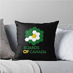 Boards of Canada T-Shirt Throw Pillow