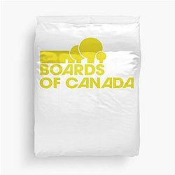 Boards of Canada Logo Yellow 82 Shirt Gift for Men Women Duvet Cover