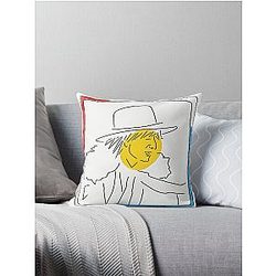 Bob Dylan Desire Throw Pillow