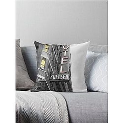 Bob Dylan Slept Here Throw Pillow
