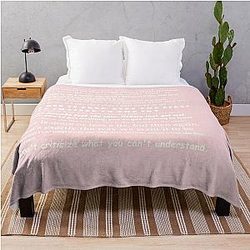 bob dylan quotes Throw Blanket