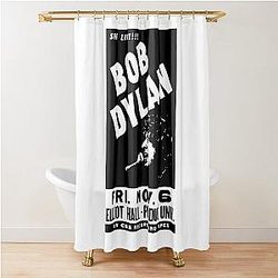 Bob Dylan Shower Curtain