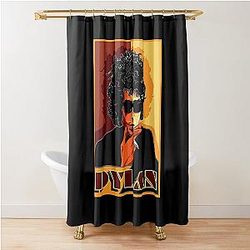 Official Merchandise of Bob Dylan Shower Curtain