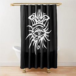 Bob dylan eye Shower Curtain