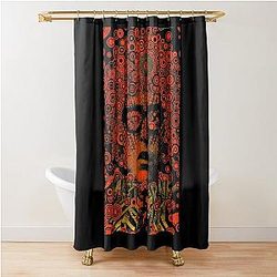Vintage Retro Bob Dylan's Gift Music 60s 70s 80s Men Women Shower Curtain
