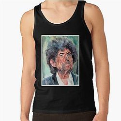 bob dylan watercolor portrait suzanns art	 Tank Top
