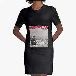  Dylan Bob Dylan Graphic T-Shirt Dress