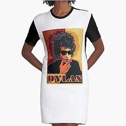 Bob Dylan legend Graphic T-Shirt Dress