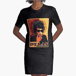 オフィシャルグッズ Bob Dylan グラフィックTシャツドレス