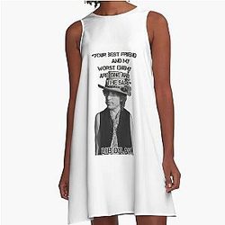 BOB DYLAN A-Line Dress