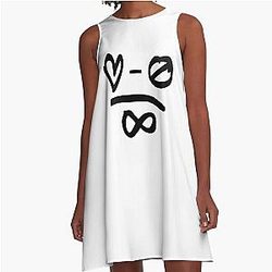 Bob Dylan - Love Minus Zero Theorem A-Line Dress