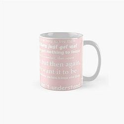 bob dylan quotes Classic Mug