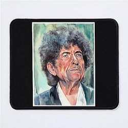 bob dylan watercolor portrait suzanns art	 Mouse Pad