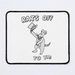 Rats Off To Ya Bob Dylan Tim And Eric Store Mouse Pad