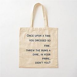 Bob Dylan - Rolling Stone Cotton Tote Bag