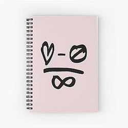 Bob Dylan - Love Minus Zero Theorem Spiral Notebook