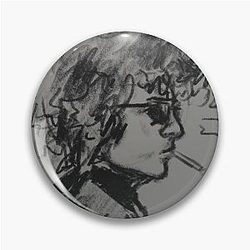 Bob Dylan sketch Pin