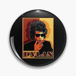 Official Merchandise of Bob Dylan Pin