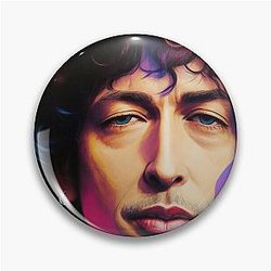 Bob Dylan Épingle d'étoile de roche