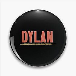 Vintage Retro Bob Dylan's Gift Underline Fans Art Men Women Pin