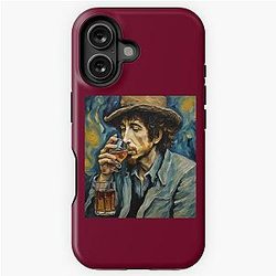 Timeless Melodies: Bob Dylan and his Whiskey iPhone Tough Case