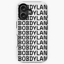 Bob Dylan name pattern iPhone Tough Case