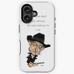 Bob Dylan caricature iPhone Tough Case