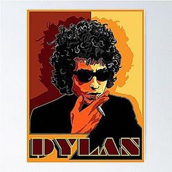 Official Merchandise of Bob Dylan Poster