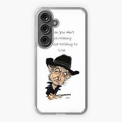 Bob Dylan caricature Samsung Galaxy Soft Case