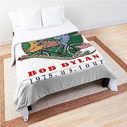 Vintage 1988 Bob Dylan Shirt Comforter