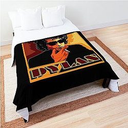 Official Merchandise of Bob Dylan Comforter