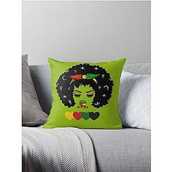 Bob Marley Throw Pillow