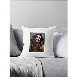 Bob Marley Throw Pillow