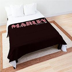 Bob Marley Music Inc Sided Marley Comforter