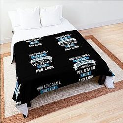 Bob Marley while we stand aside and look - Bob Marley Comforter