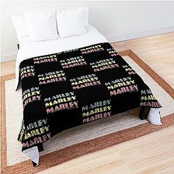 Bob Marley Music Inc Smoking Spliff Double Sided Marley Perfect Gift Comforter