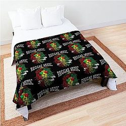 Bob Marley Music Perfect Gift Comforter