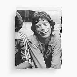 Bob Marley Mick Jagger Peter Tosh Duvet Cover