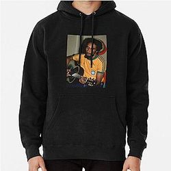 Bob Marley Rétro Guitare Hoodie