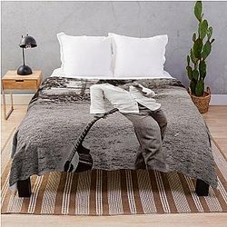 Bob Marley Guitar Throw Blanket