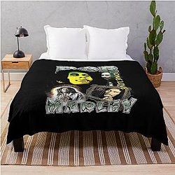 Bob Marley Vintage Throw Blanket