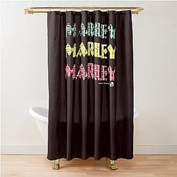 Bob Marley Double Sided Marley Shower Curtain