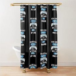 Bob Marley While we stand and look - Bob Marley Shower Curtain